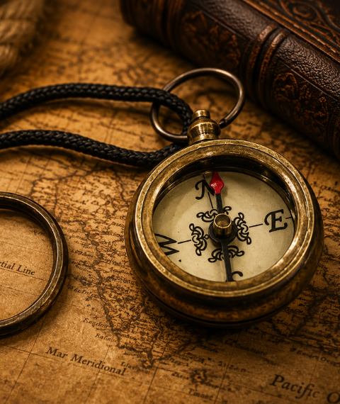Handheld Navigation Compass