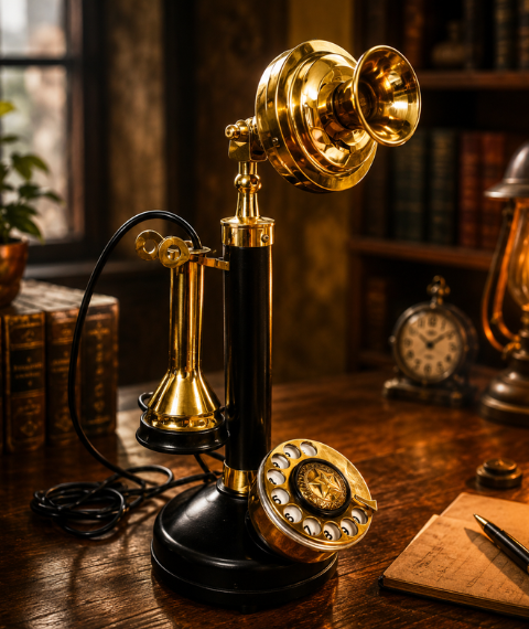 Retro Standing Telephone